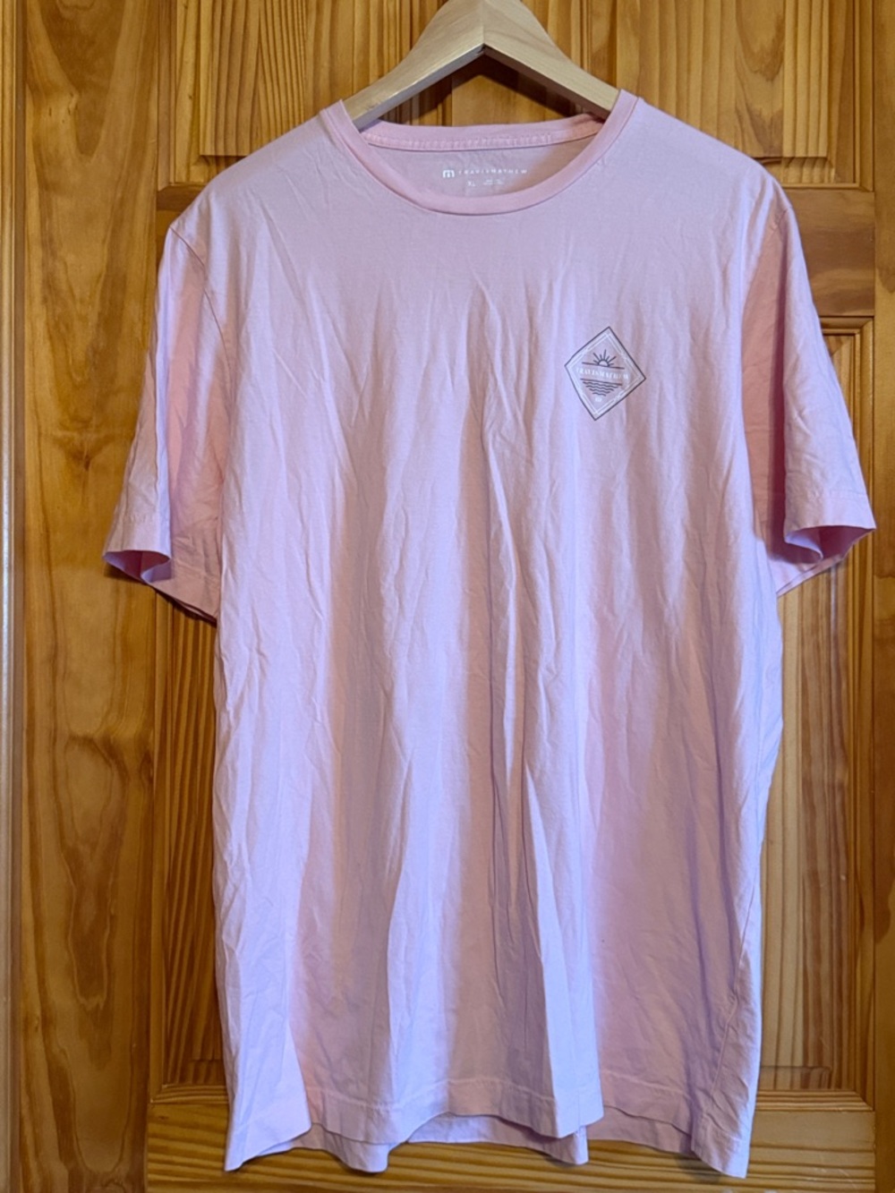 Columbia Light Pink Short Sleeve Graphic Tee